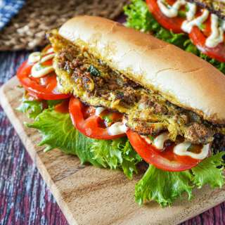 Roti John (Omelette Sandwich)