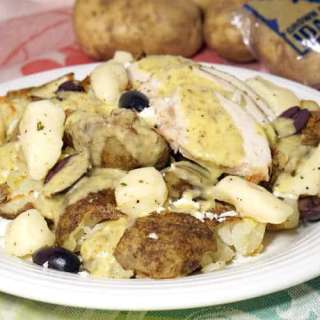 Greek Chicken Poutine