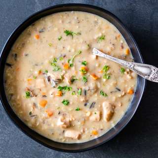 Chicken Wild Rice Soup (Easy One Pot)