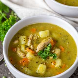 Split Pea Soup (My Grandma's Recipe)