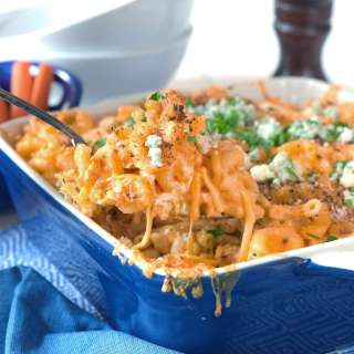 Buffalo Chicken Mac and Cheese