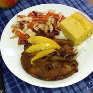 Mango BBQ Sauce and Slow Cooker Pork Chops