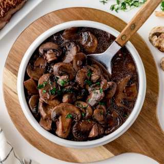 Mushroom Sauce for Steak