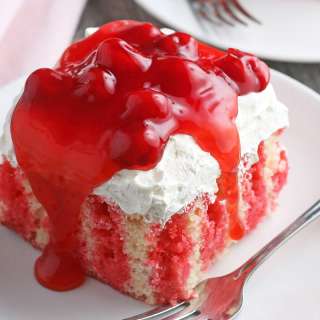Cherry Poke Cake