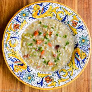 Zuppa di orzo (Italian Barley Soup)