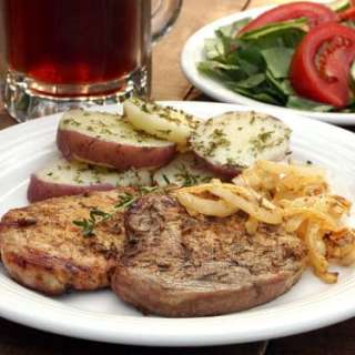 Schwenkbraten (Grilled German Pork Chops)
