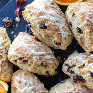 Cranberry Orange Scones (Best Ever)