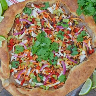 Spicy Thai Chicken Pizza