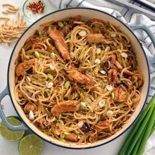 Chicken Stir Fry Rice Noodles