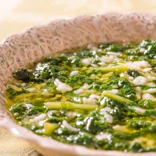 Minestra di riso e cicoria (Chicory and Rice Soup)