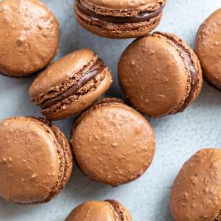 Chocolate Macarons (Easy Step by Step)