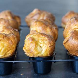 Easy Popovers (Yorkshire Pudding)
