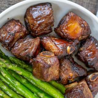Easy Korean Air Fryer Pork Ribs