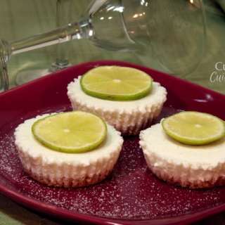 No Bake Frozen Margarita Cheesecake Bites