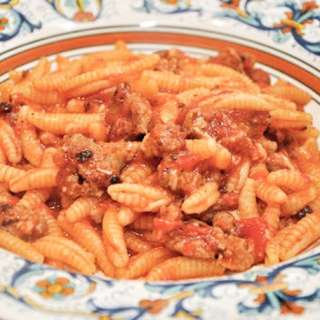 Malloreddus alla campidanese (Sardinian Gnocchi with Sausage Ragu)