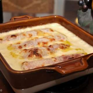Chicons au gratin (Belgian Endive and Ham Gratin)