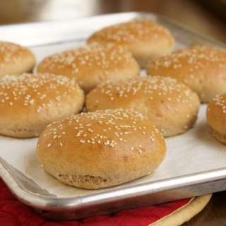 Quick Wheat Hamburger Buns
