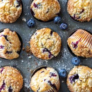 Blueberry Muffin Recipe (The Best)