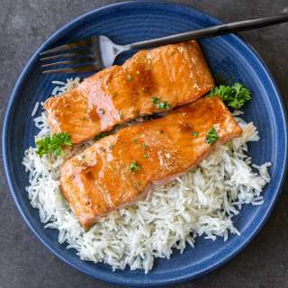 Baked Teriyaki Salmon (Crazy Easy)