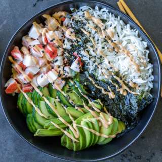 10-Minute California Sushi Bowl (Super Fresh)