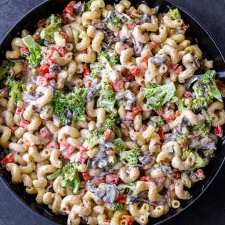 30-Minute Creamy Veggie Pasta