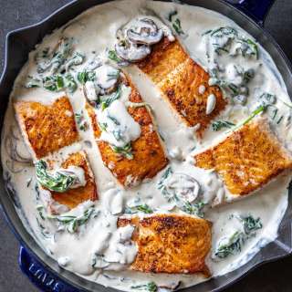 Salmon Florentine (25 Minutes)