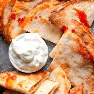 Air Fryer Quesadillas