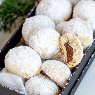 Nutella Snowball Cookies Recipe