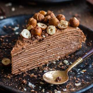 Nutella Crepe Cake Recipe