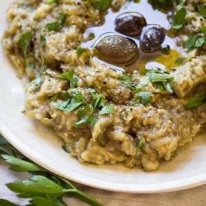 Melitzanosalata Recipe (Greek Eggplant Dip Recipe)