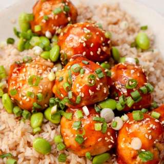 Asian Chicken Meatballs