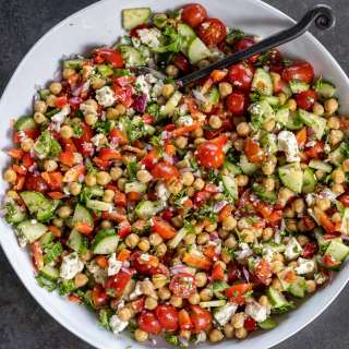 Mediterranean Chickpea Salad