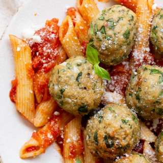 Air Fryer Chicken Meatballs