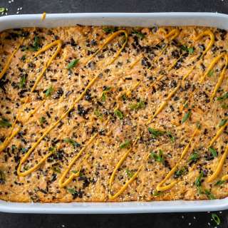 Sushi Bake (with Salmon)