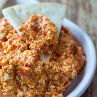 Greek Red Pepper Feta Dip Recipe