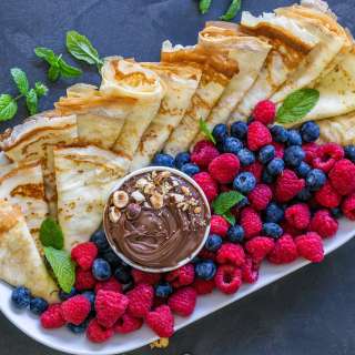 Crepes Recipe (Ukrainian Blinchiki)