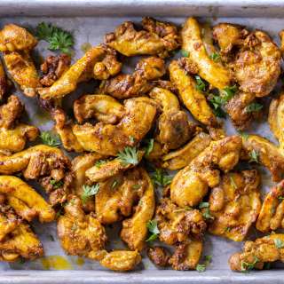 Sheet Pan Chicken Shawarma