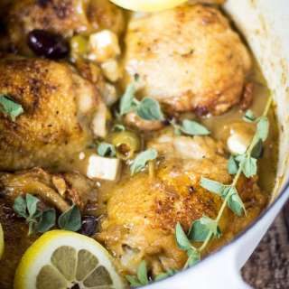 Greek Braised Chicken Thighs Recipe
