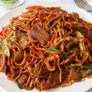 Quick & Easy Beef Lo Mein