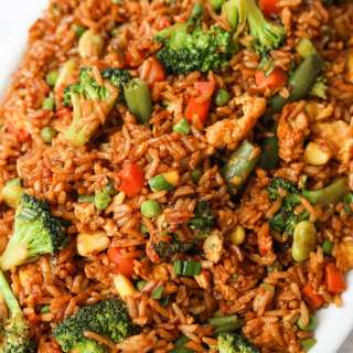 15-min. Easy Vegetable Fried Rice