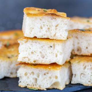 Easiest Sourdough Focaccia Recipe (No Knead)