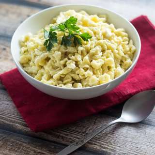 Homemade German Spaetzle Recipe (German Egg Noodle Dumplings)