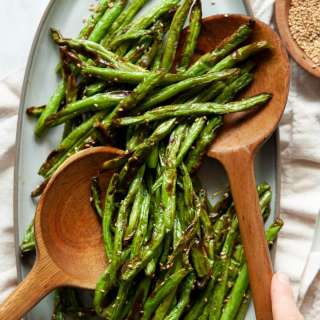 Air Fryer Green Beans (4 Ways!)