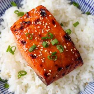 Quick & Easy Air Fryer Teriyaki Salmon