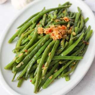 Easy 10-min. Chinese Garlic Green Beans