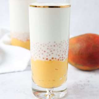 Quick & Easy Mango Sago Coconut Drink