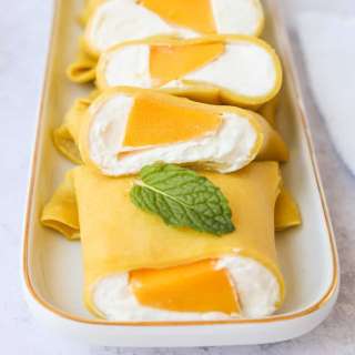 Easy Hong Kong Style Mango Pancake
