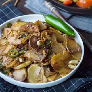 Spicy Chinese Potatoes Recipe
