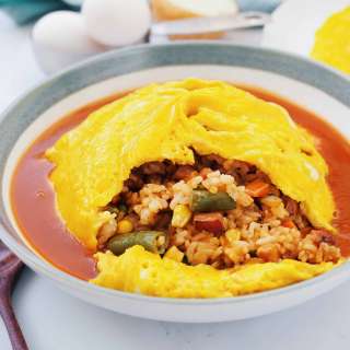 Quick Omurice
