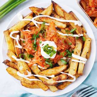 Easy & Simple Kimchi Fries